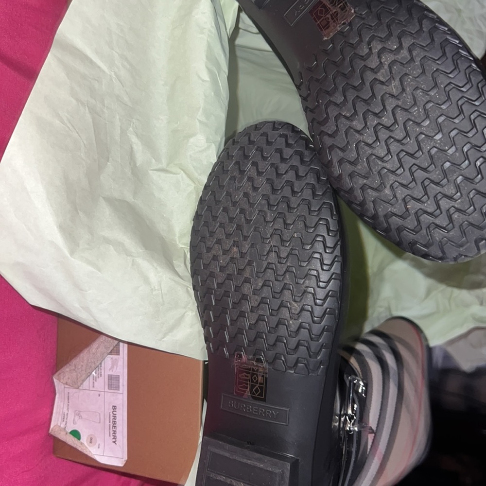 Burberry Rain Boots - Picture 3 of 8